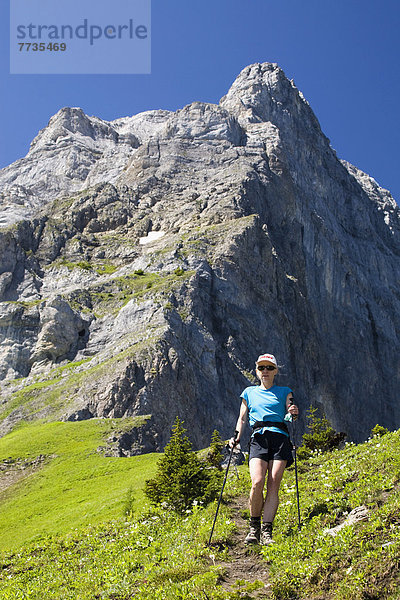 Berg  Himmel  Hintergrund  Berggipfel  Gipfel  Spitze  Spitzen  wandern  blau  groß  großes  großer  große  großen