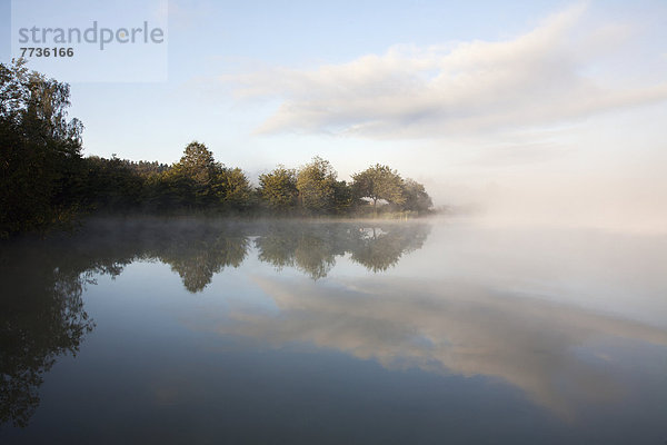 Mist Over A Tranquil Lake  Moulin De Boiron Gedinne Belgium