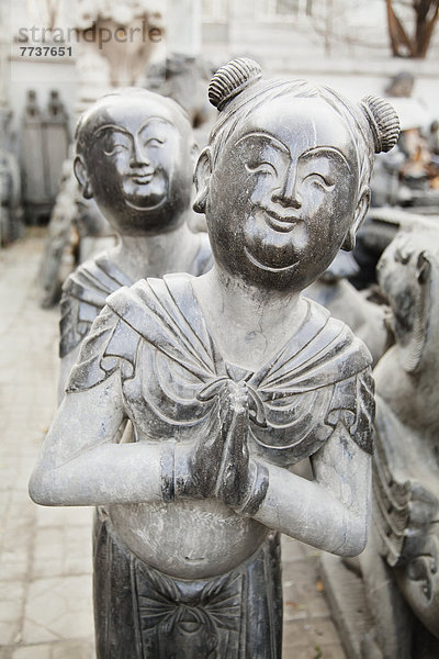 Frau  Mann  Tradition  chinesisch  Statue