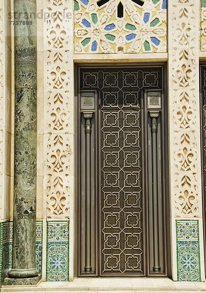 Detail  Details  Ausschnitt  Ausschnitte  Wand  Tür  verziert  Moschee