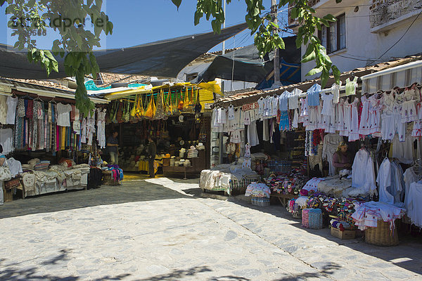Geschäfte mit Andenken  Dorf Sirince  Selçuk  Antalya  Türkei  Asien