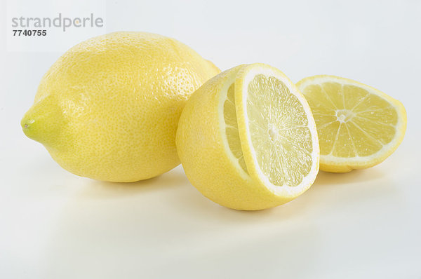 Frische Zitrone  Nahaufnahme