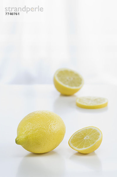 Frische Zitrone  Nahaufnahme