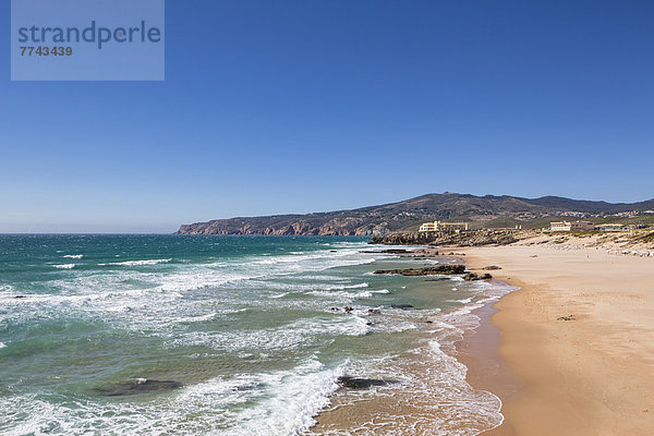 Portugal  Blick auf Praia do Guincho