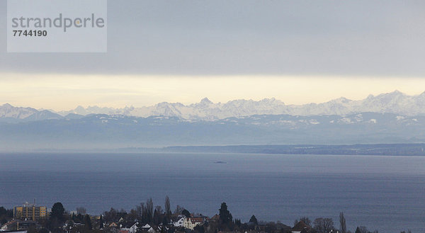 Deutschland  Baden Württemberg  Blick auf den Bodensee