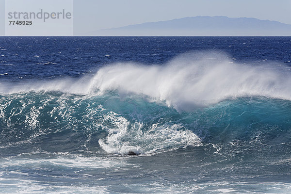 Spanien  Wellenbrecher auf La Gomera