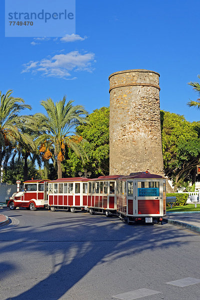 Wachturm  Plaza de la Goleta  Benalmádena  Andalusien  Spanien