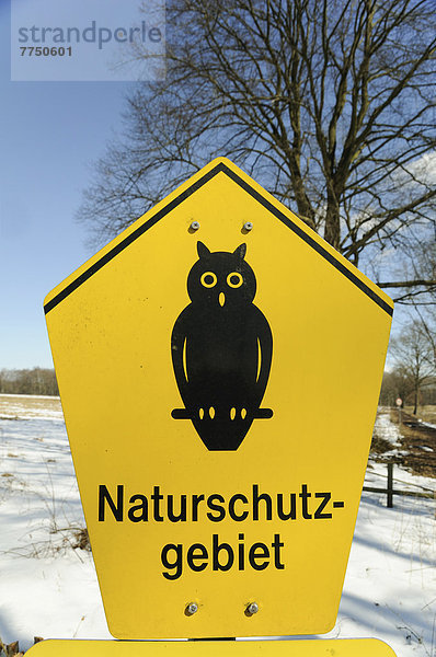 'Schild ''Naturschutzgebiet'''