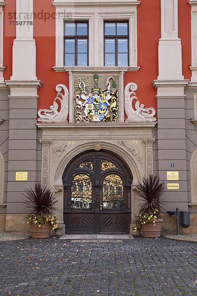 Eingangsportal zum Standesamt  historisches Rathaus