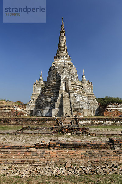Chedi im Wat Phra Sri Sanphet