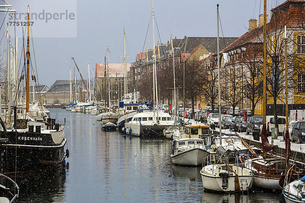 modern Architektur Kopenhagen Hauptstadt Nachbarschaft neu alt