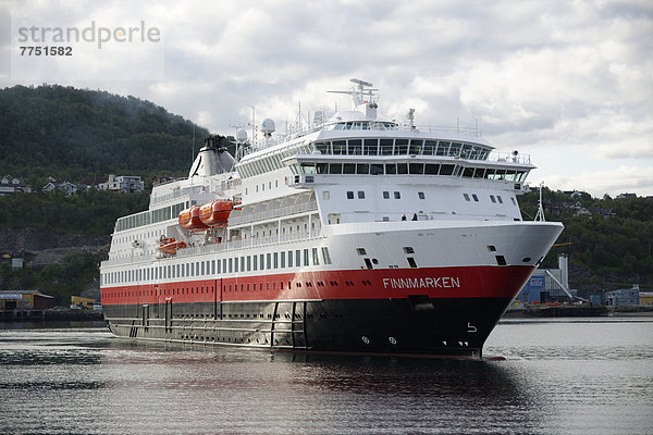 Passagierschiff MS Finnmarken  im Hafen
