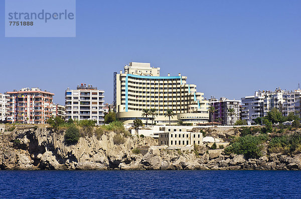 Gebäude Küste Hochhaus Komplexität Antalya