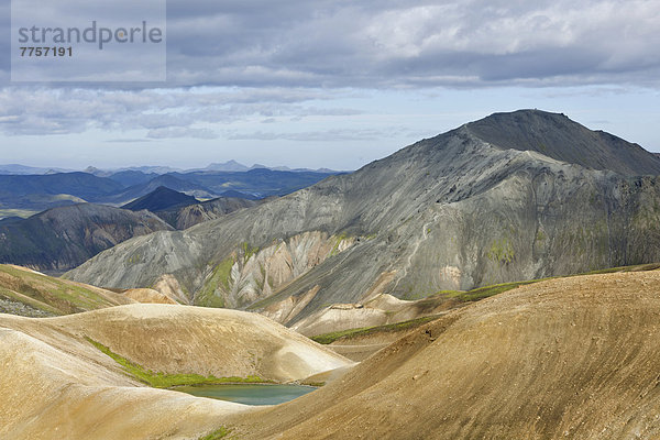 Blick zum Bláhnúkur