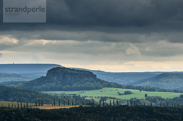 Blick auf den Lilienstein