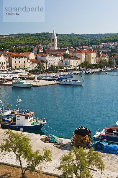 Hafen  Europa  Kirche  Adriatisches Meer  Adria  Kroatien