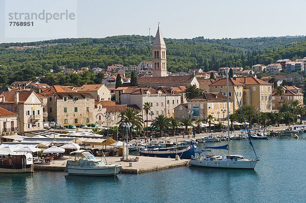 Hafen  Europa  Kirche  Adriatisches Meer  Adria  Kroatien