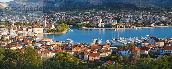 Hafen  Europa  Sonnenaufgang  UNESCO-Welterbe  Adriatisches Meer  Adria  Kroatien  Lawrence  Trogir