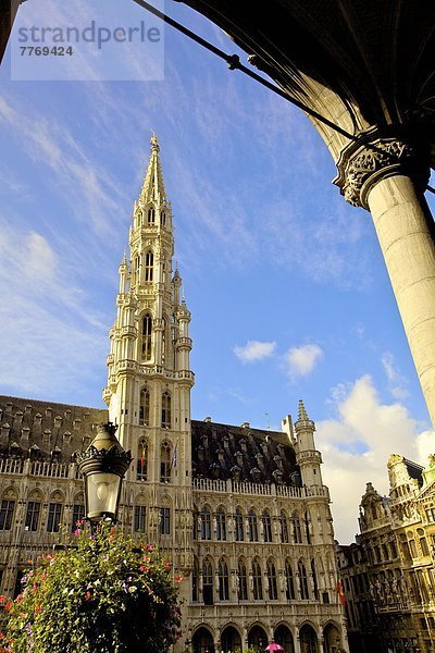 Großer Platz  zum UNESCO-Weltkulturerbe  Brüssel  Belgien  Europa