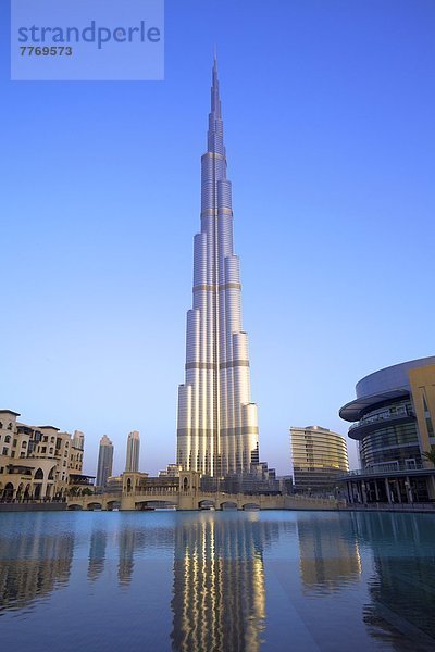 Burj Khalifa  Dubai  Vereinigte Arabische Emirate  Naher Osten