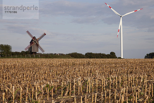 Windturbine Windrad Windräder Windmühle
