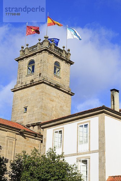 Europa  Palast  Schloß  Schlösser  Galicien  Santiago de Compostela  Spanien