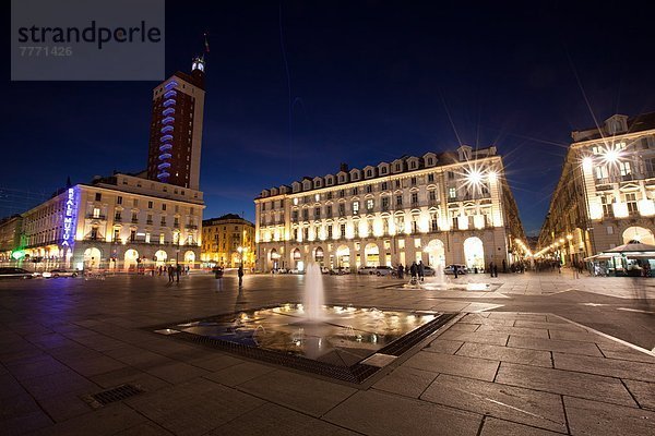 Europa  umgeben  Palast  Schloß  Schlösser  Italien  Piemont  Turin