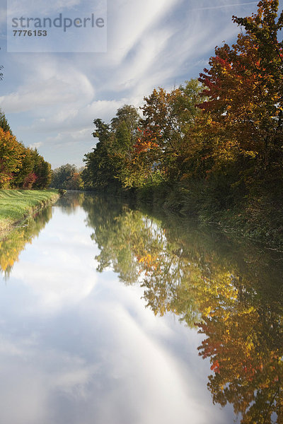 Ludwig-Donau-Main-Kanal  im Herbst