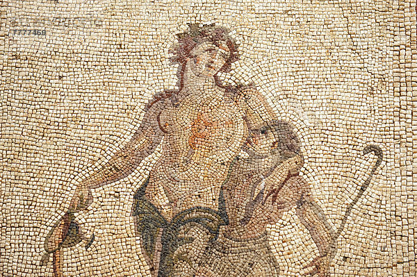 Betrunkener Dionysos  Mosaik  2. Jh. vor Chr.  Hatay Museum für Archäologie