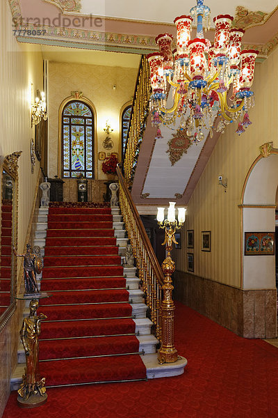 Treppenhaus im Büyük Londra Oteli oder Grand Hotel de Londres