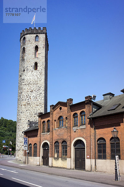 Der Fährenpfortenturm am Rande der historischen Altstadt
