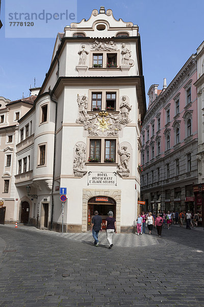 Prag Hauptstadt Stadt Geschichte Restaurant