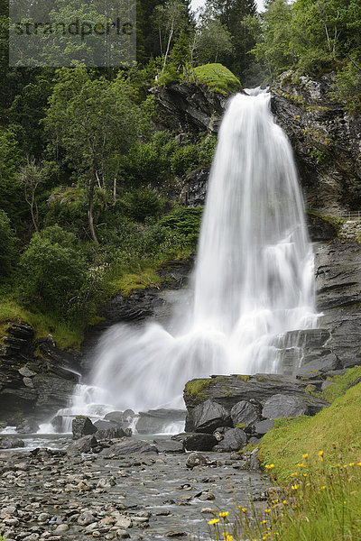 Wasserfall Steindalsfossen