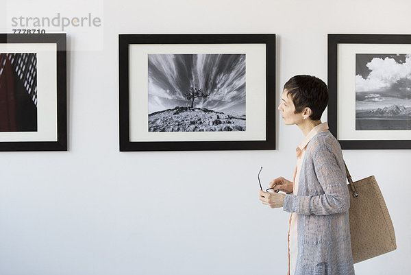 Frau  sehen  Fotografie  Kunst  Galerie