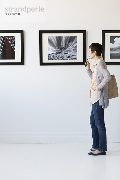 Frau  sehen  Fotografie  Kunst  Galerie