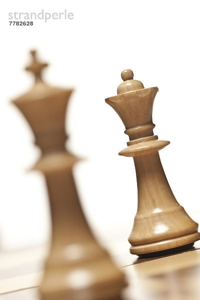 Close-up Schach Gegenstand Königin