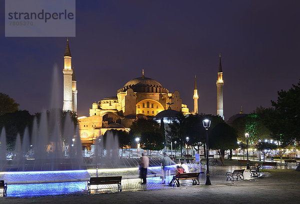 Hagia Sophia  Ayasofya  Sultan Ahmed Park  Istanbul  UNESCO-Weltkulturerbe