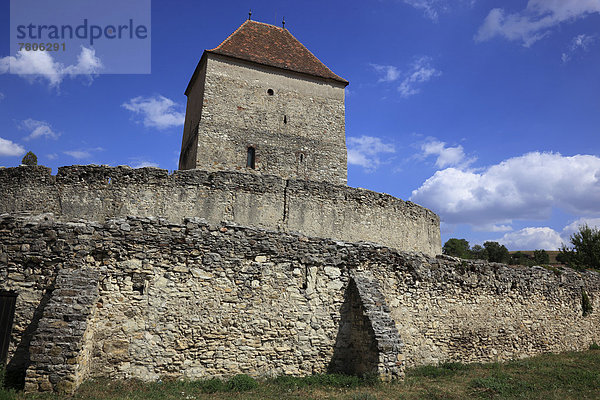 Die im 13. Jahrhundert gebaute Grafenburg von Kelling  UNESCO Weltkulturerbe
