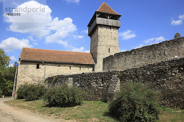 Die im 13. Jahrhundert gebaute Grafenburg von Kelling  Unesco Weltkulturerbe