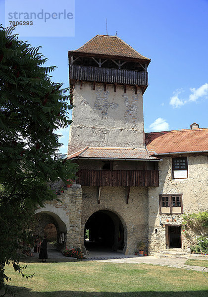 Die im 13. Jahrhundert gebaute Grafenburg von Kelling  Unesco Weltkulturerbe