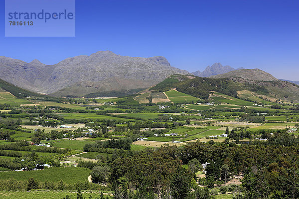 Weinanbaugebiet Franschhoek