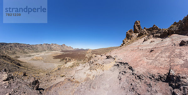 Roques de Garcia  Felsformationen aus Lavagestein  Parque Nacional de las Cañadas del Teide  Teide-Nationalpark  UNESCO Weltnaturerbe