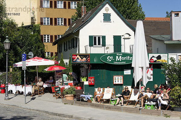 Kiosk und Café St. Moritz
