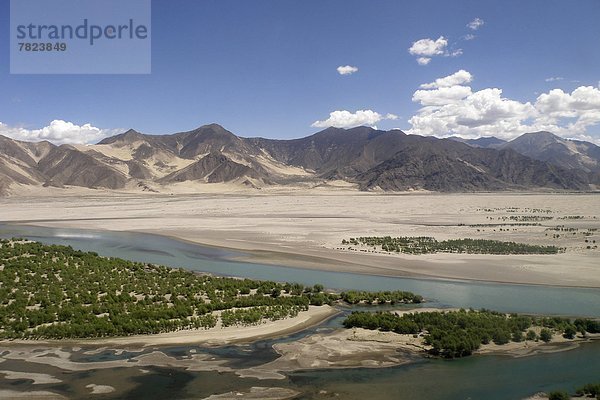 Luftbild  Tibet