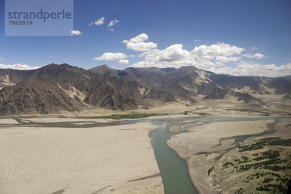 Luftbild  Tibet