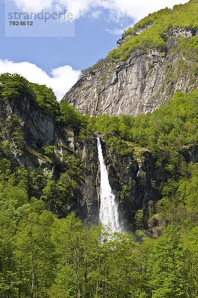 Wasserfall Kanton Tessin