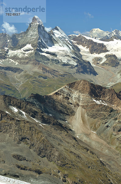 über  Ehrfurcht  Alpen  Zermatt