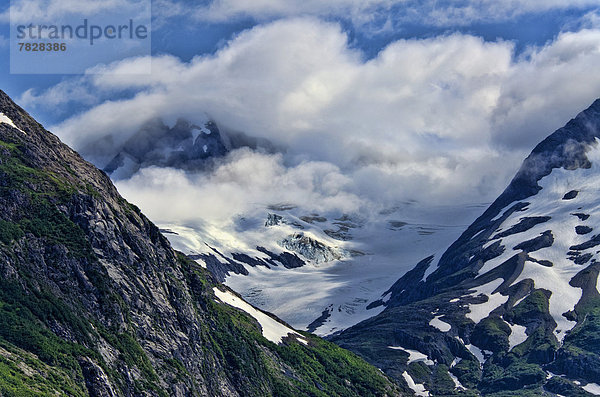 Vereinigte Staaten von Amerika  USA  Landschaft  Gletscher  Alaska  National Forest  Nationalforst