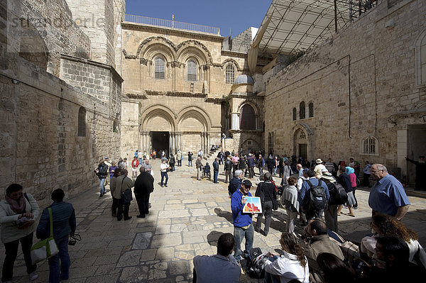 Jerusalem  Hauptstadt  Kirche  Religion  Vorhof  Naher Osten  Israel