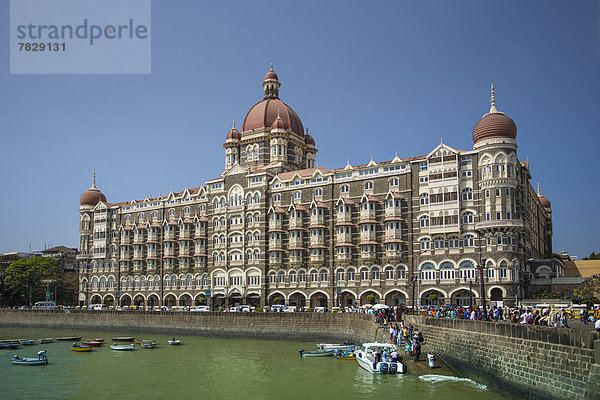Symbol  Gebäude  Großstadt  Hotel  Wahrzeichen  Bombay  Asien  Indien  Maharashtra  Taj Mahal  Taj Mahal Hotel